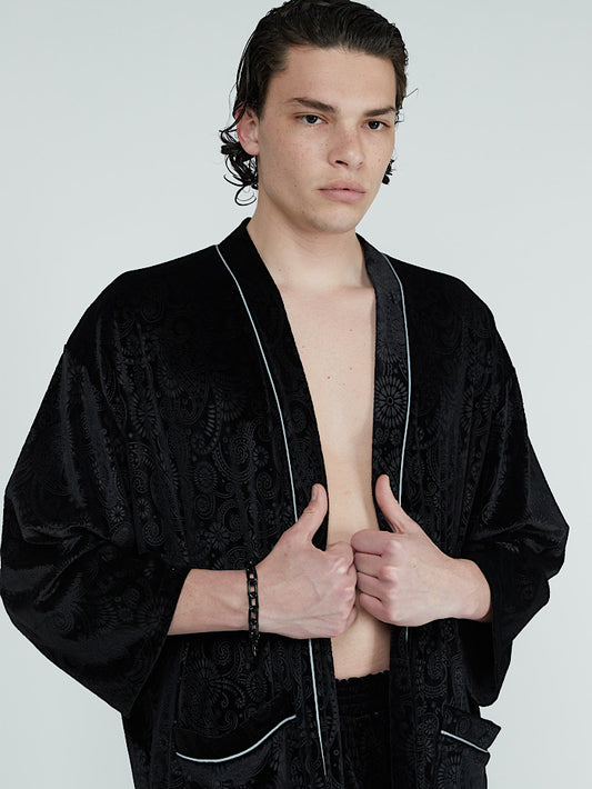 AFTER-PARTY VELVET ROBE