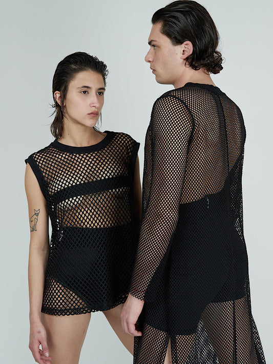 SLEEVELESS MESH